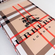 Armes Dijital Baskı Tek Kişilik Nevresim Takımı TR BURBERRY