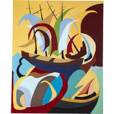 Biggdesign Keşif 80X100 Yağlı Boya Tablo