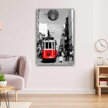 SML Tablo İstiklal Tramvay Nostarji İstanbul Taksim Tünel Kanvas Tablo