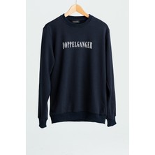 Losbandi Doppelganger Lacivert Unisex Sweatshirt