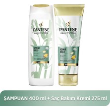 Pantene Pantene pro-V miracles Bambu Uzun Ve Güçlü 400 Ml Şampuan + 275 Ml Saç Bakım Kremi