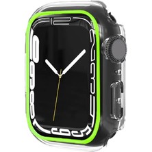 Binano Apple Watch 40MM Fosforlu Kasa Koruyucu Açık Yeşil