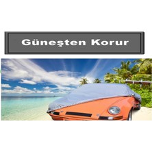 Tegin Dacia Lodgy Stepway 1.5 Dci 110 7 Kisilik 2018 Gümüş Renk Araba Brandası Prestij Serisi