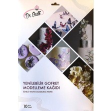 Dr. Gusto Yenilebilir Gofret Modelleme Kağıdı 10 Adet