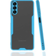 Ceponya Galaxy A04S Kılıf Kamera Korumalı Arkası Şeffaf Silikon