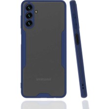 Ceponya Galaxy A04S Kılıf Kamera Korumalı Arkası Şeffaf Silikon