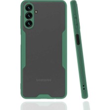 Ceponya Galaxy A04S Kılıf Kamera Korumalı Arkası Şeffaf Silikon