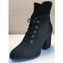 Ony 155 Kadın Siyah Fantazi Bootie