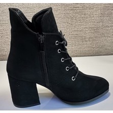 Ony 155 Kadın Siyah Fantazi Bootie