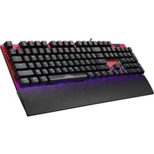 Everest Kb-Mk7 Kırmızı USB Bilek Destekli Mekanik Klavye Q Red Switch Gaming Oyuncu Klavyesi