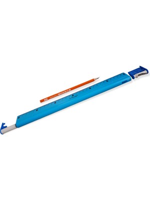 Cmk 4 In 1 Cetvel Seti Cetvel 30 cm + Kurşun Kalem + Silgi + Kalemtraş