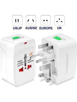 Pazariz Universal Dünya Priz Çevirici Dönüştürücü Ülkeler Arası Fiş Amerikan Ingiliz Priz Çevirici 220V