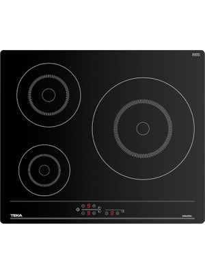 Teka - Ibc 63002 - Ankastre Cam Seramik Indüksiyonlu Ocak - 7200 W - Siyah - 60 cm - 112520005
