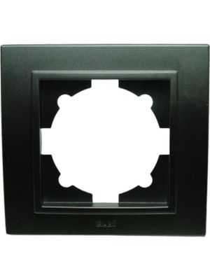 Elbi Zena Füme Tekli Çerçeve (6adet) Elbi