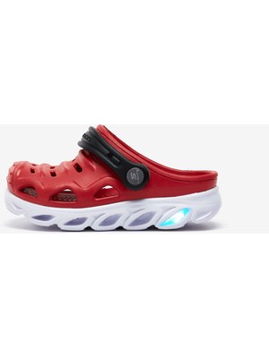 Skechers Hypno-Splash - Razder Çocuk Işıklı Terlik 402000N RED