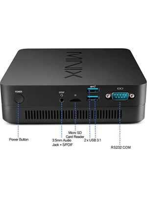 Minix Ngc-3 Pro Mini Pc Intel Core I3 10110U 8 256 GB SSD Windows 11 Pro Mini Pc