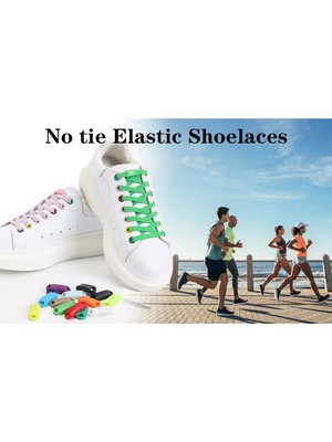 palwin Takbırak Yeni Nesil Pratik Bağcık Elastic Shoelace Klipsli Lastikli Bot, Çocuk, Ayakkabı Bağcığı