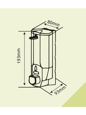 Omnipazar Xinda ZYQ138K Sıvı Sabun ve Şampuan Dispenseri Krom Kaplı 380ML