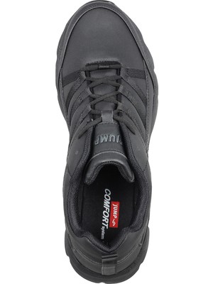 JUMP 25865 Siyah Erkek Günlük Rahat Yürüyüş Sneaker Spor Ayakkabı