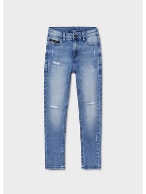 Mayoral Erkek Çocuk Yumuşak Denim Pantolon 7581