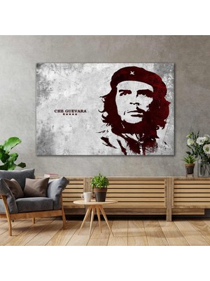 SML Tablo Che Guevara Art Soyut Özgürlük Kominizm Kanvas Tablo