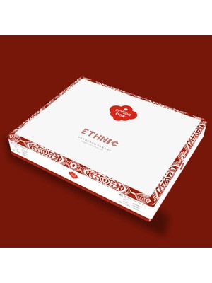 Cotton Box Ethnic Tek Kişilik Nevresim Takımı Elvira Siyah