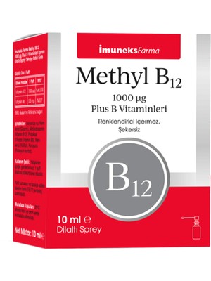 Imuneks Methyl B12 Sprey 10ML