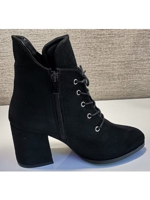 Ony 155 Kadın Siyah Fantazi Bootie