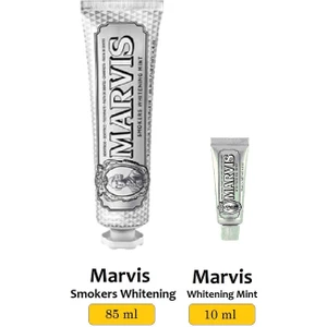 Smokers Whitening Mint Diş Macunu 85 ml Whitening Mint 10 ml