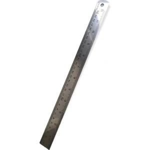 Çelik Metal Cetvel 30 cm
