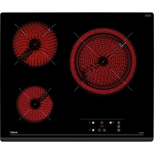 - Tz 6316 - Ankastre Cam Seramik Elektrikli Ocak - 5400 W - Siyah - 60 cm - 40239035