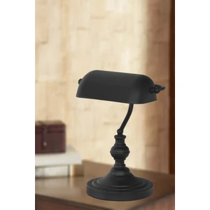 Aydınlatma Banker Masa Lambası Mat Siyah