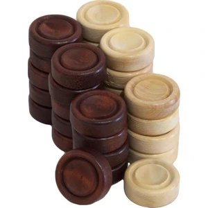 El Yapımı Şimşir Mini Tavla Pulu 19mm