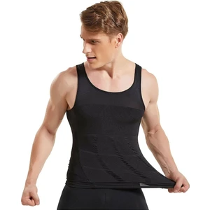 Fit Form Giyim   5 Farklı Bölgenizi Sıkılaştıran ve Incelten Erkek Atlet Korse Siyah Renk