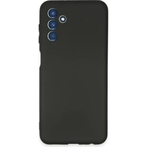 Caseworld Samsung Galaxy A13 5g ile Uyumlu Kapak Mat Siyah Yumuşak Silikon ile Uyumlu Kılıf