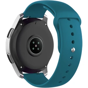 Samsung Galaxy Watch 7 Fe 4 5 Pro 6 Classic 40 42 43 44 45 46 47 Mm Uyumlu Kordon (20 Mm) Silikon Kordon Kayış