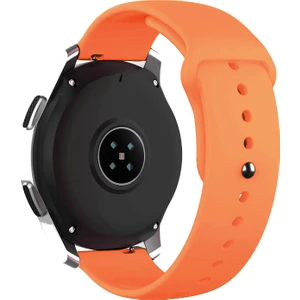 Samsung Galaxy Watch 7 Fe 4 5 Pro 6 Classic 40 42 43 44 45 46 47 Mm Uyumlu Kordon (20 Mm) Silikon Kordon Kayış