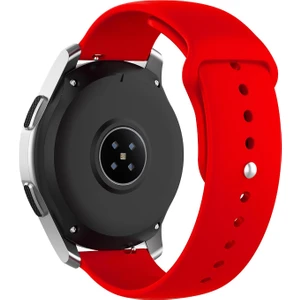 Novstrap Samsung Galaxy Watch 5 Pro 45MM / Watch 5 40-44MM Uyumlu Kordon (20 Mm) Silikon Kayış