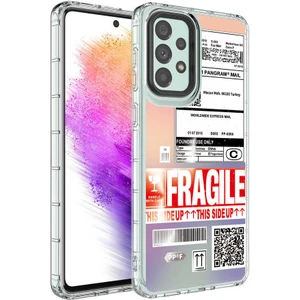 Samsung Galaxy A33 5g Kılıf Kamera Korumalı Renkli Desenli Korn Kapak