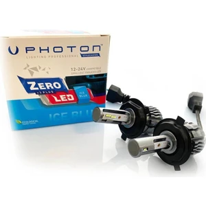Zero H4 Buz Mavisi +3 Plus Fansız LED