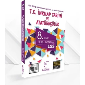 Karekök Yayıncılık 8. Sınıf T.C. İnkılap Tarihi ve Atatürkçülük Soru Bankası