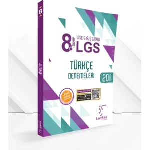 Karekök Yayıncılık 8. Sınıf LGS Türkçe Denemeleri