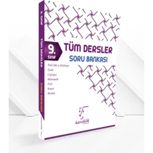 Karekök Yayıncılık 9. Sınıf Tüm Dersler Soru Bankası
