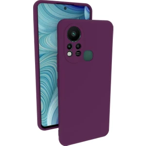 Infinix Hot 11S Kılıf Kamera Korumalı Silikon Rubber Arka Kapak