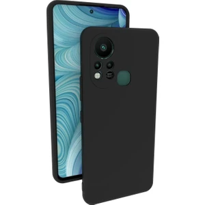 Infinix Hot 11S Kılıf Kamera Korumalı Silikon Rubber Arka Kapak