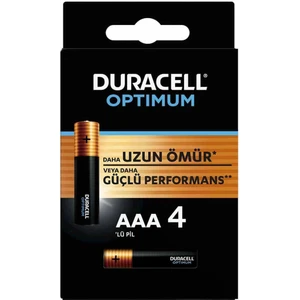 4lü Optimum Aaa Kalem Pil
