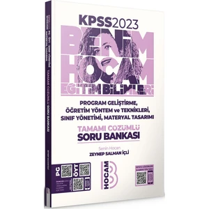 Benim Hocam Yayınları KPSS 2023 Eb Pg-ÖYT Sınıf Yönetimi Materyal Tasarımı Tamamı Çözümlü Soru Bankası