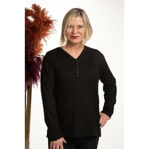 Iklim Bayan V Yaka Anne Bluz