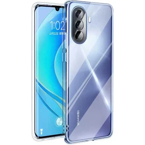 Huawei Nova Y70 Kılıf Şeffaf Kamera Korumalı