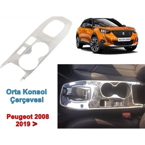 Peugeot 2008 Orta Konsol Nikelajı 2019 Sonrası 1 Prç. P. Çelik